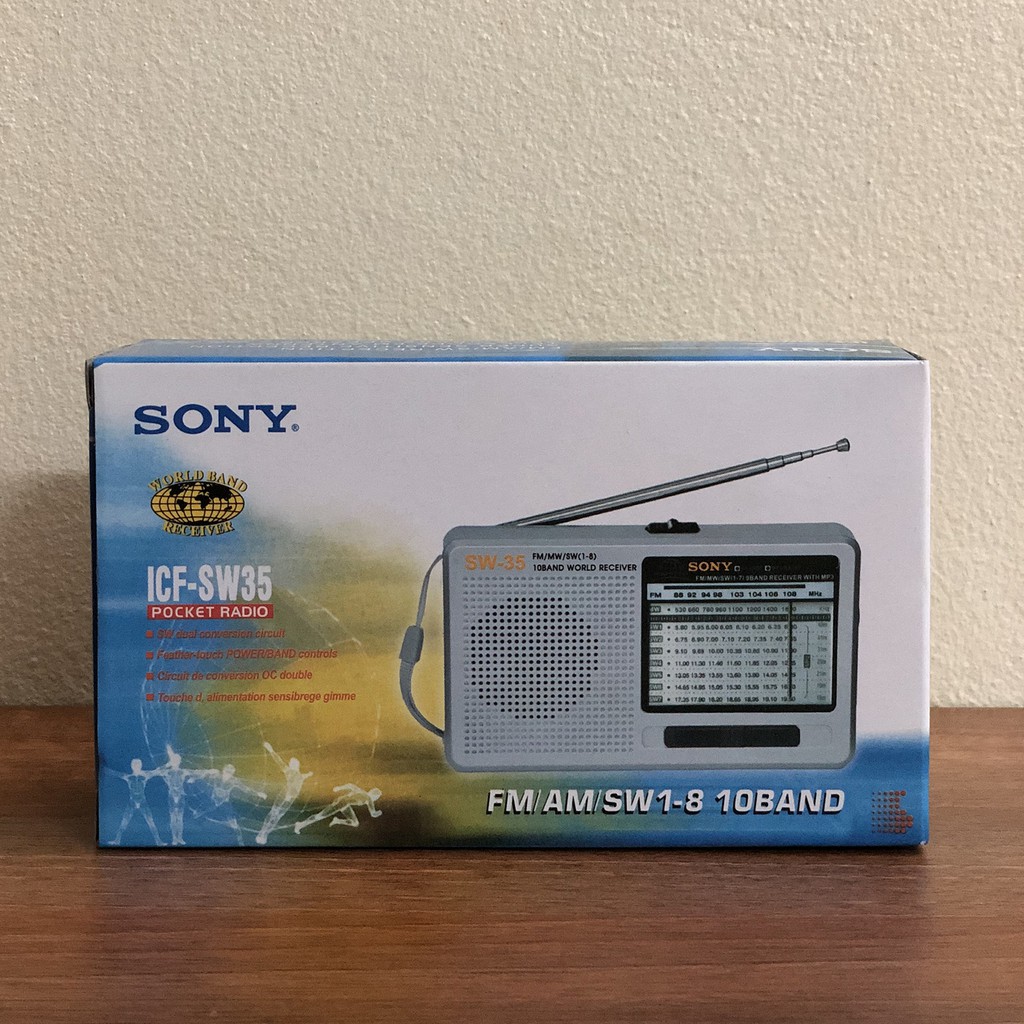 [ Siêu rẻ ] Đài Radio ICF-SW35