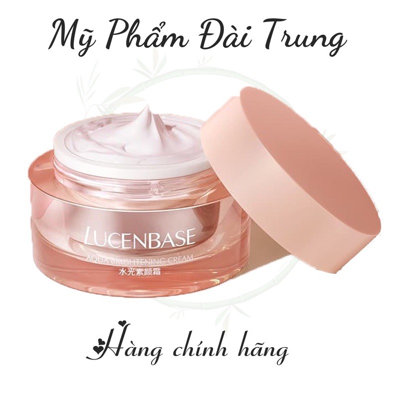 Kem Dưỡng Trắng Nâng Tông Aqua Brightening Lucenbase 50g