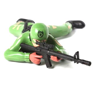 Đồ chơi chú lính bắn súng có âm thanh, Mô Hình Chú Lính Biết Bò thú vị