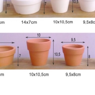 Chậu đất nung sz 15*15cm