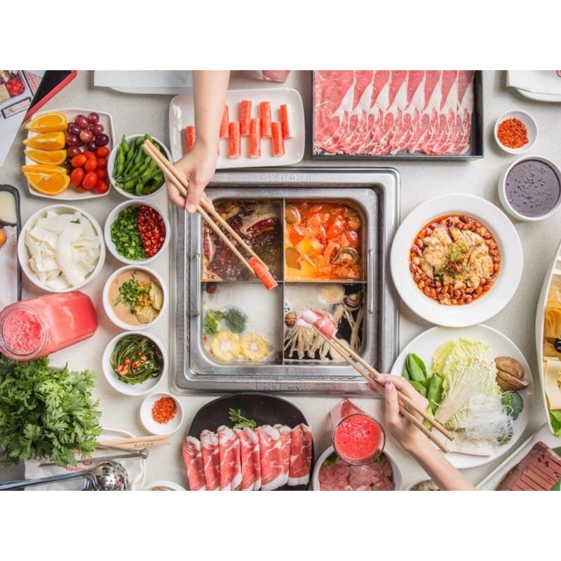 SET LẨU HADILAO VỊ TỰ CHỌN 🥘♨️