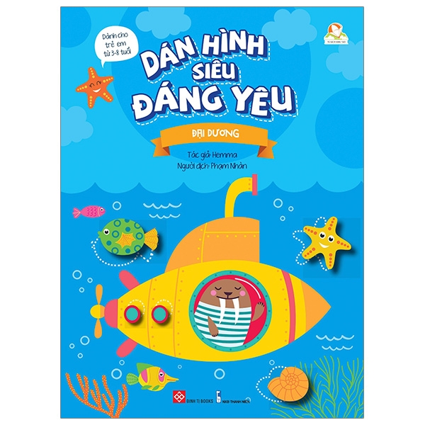 Sách - Dán Hình Siêu Đáng Yêu - Đại Dương