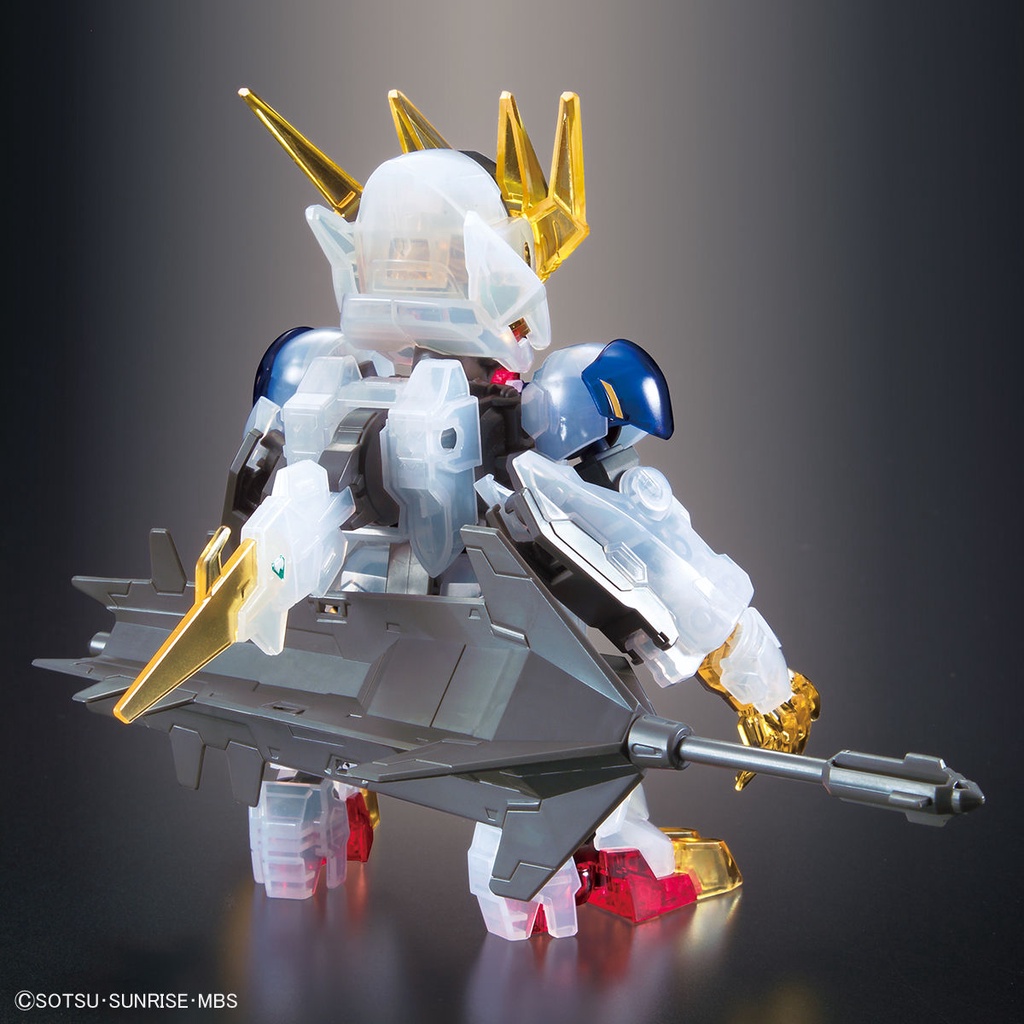 Mô Hình Lắp Ráp Gundam SD CS Barbatos Lupus Rex Clear Color (có 2 frame SD và CS)