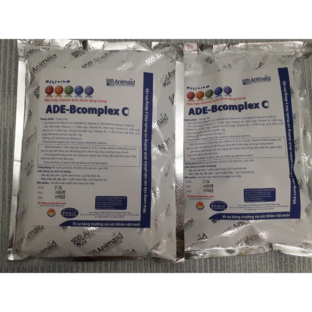 ADE Bcomplex C kg. Bổ gà đá.