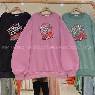 [N6108]🎄 Áo SWE nỉ bông DEUCECOUPE (Có sẵn/ảnh thật)