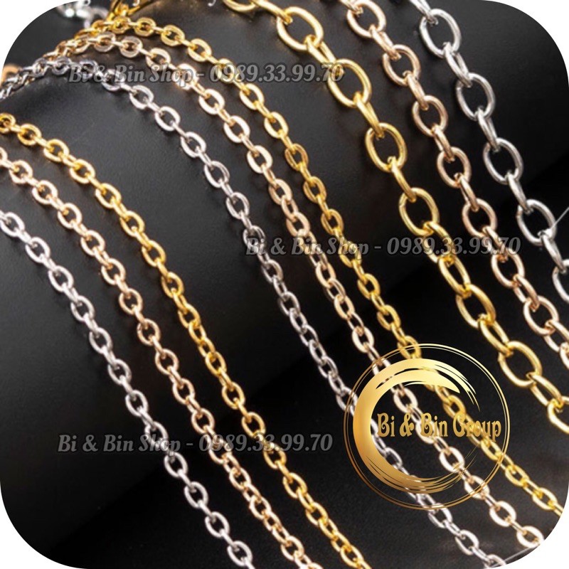 4m Dây Xích O Làm Phụ Kiện Trang Sức Handmade