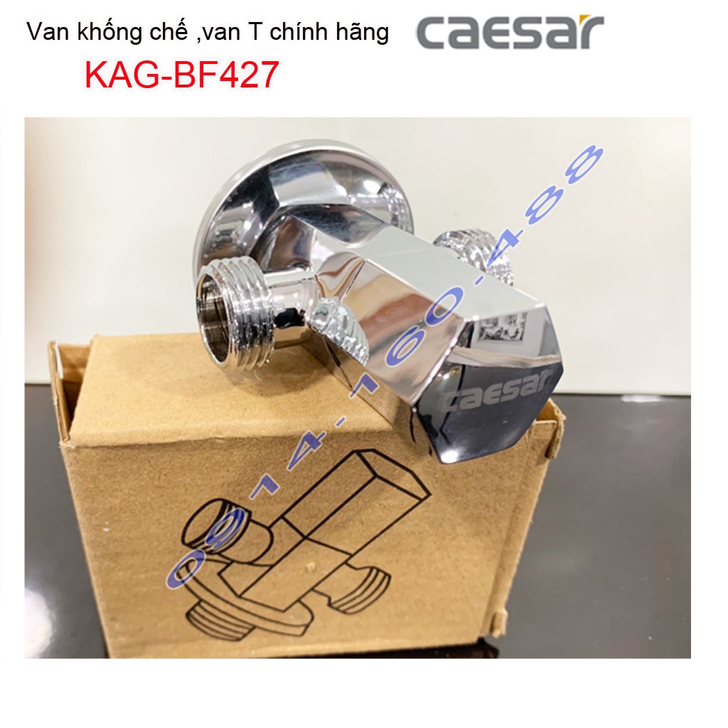 Van T Caesar KAG-BF427 giảm áp lực nước chữ T , van vòi Caesar KAG-Van T Caesar