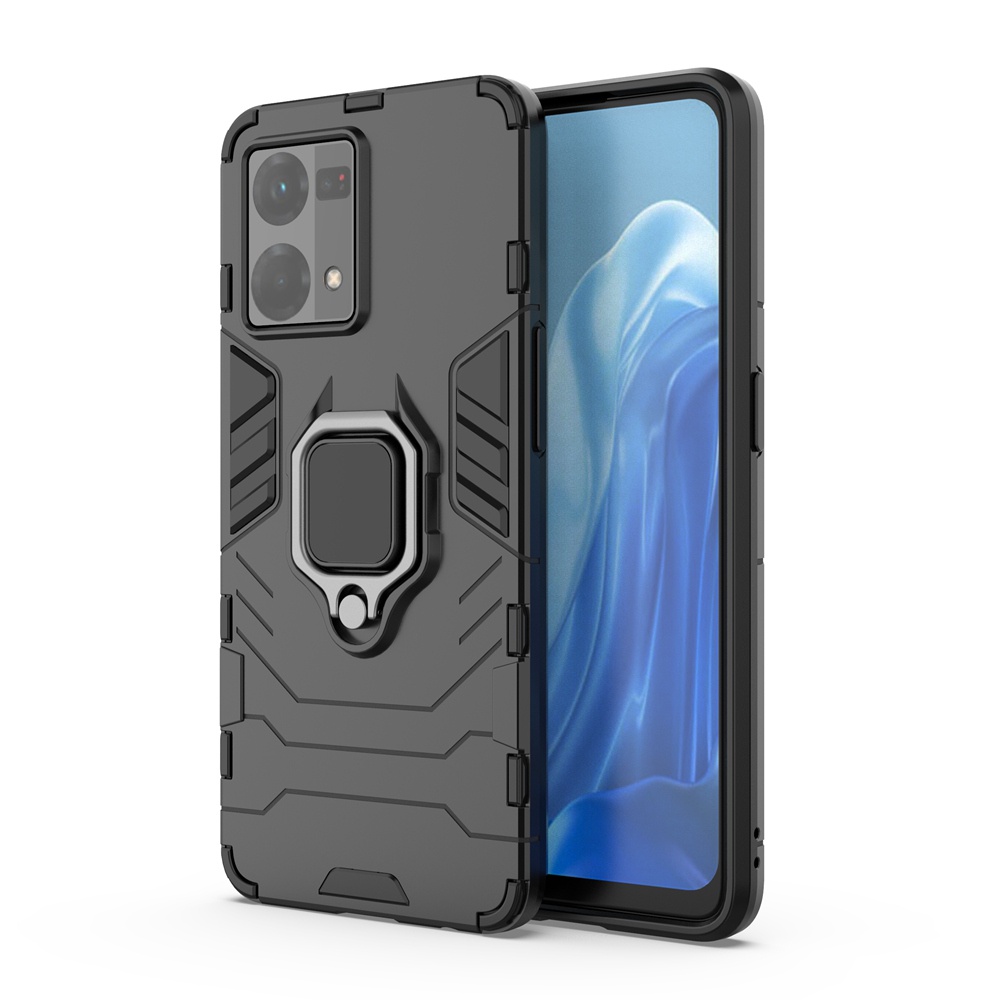 Ốp Điện Thoại PC Cứng Chống Sốc Kèm Móc Xỏ Ngón Cho Oppo Reno 7 Reno7 4G Oppo F21 Pro 4G