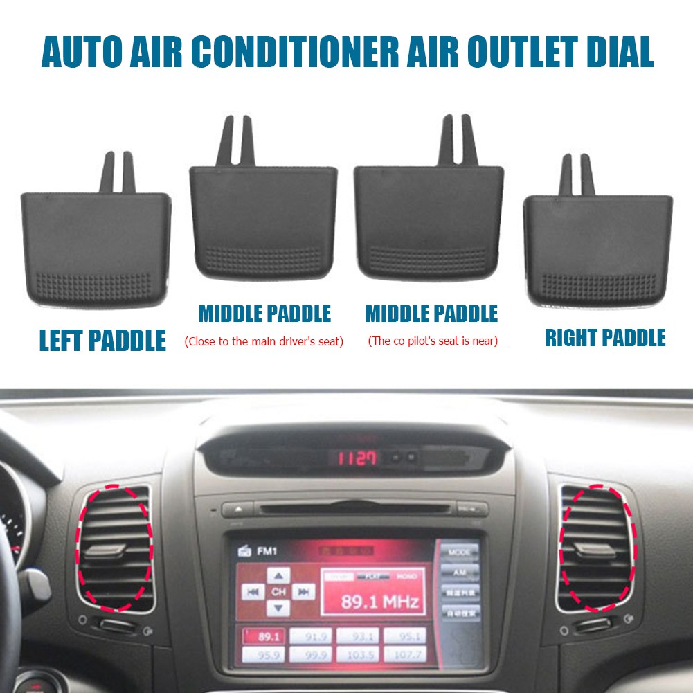 Kẹp sửa chữa cửa đầu ra điều hòa A/C phía trước cho Kia Sorento 2009-2014