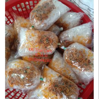 Bánh tráng trộn tép hành phi Trúc Lam