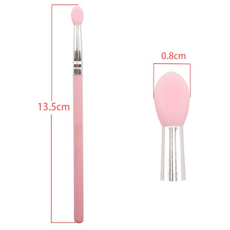 (hàng Mới Về) Set 3 Cọ Trang Điểm Mắt Bằng Silicon Tiện Dụng | BigBuy360 - bigbuy360.vn