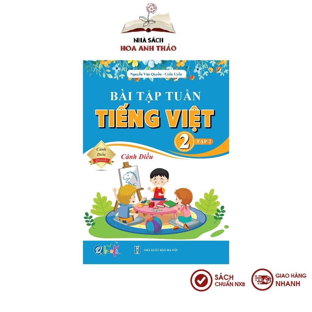 Sách - Bài tập tuần tiếng việt và đề kiểm tra tiếng việt lớp 2 học kỳ 2 Cánh diều