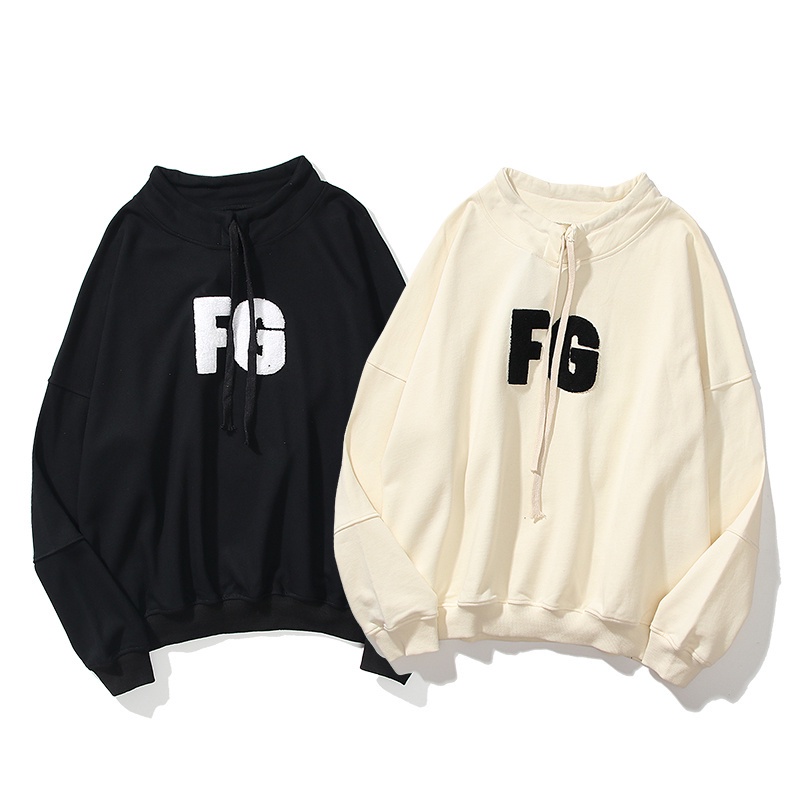 Áo nỉ dài tay in chữ ITEM Essentials FG thời trang