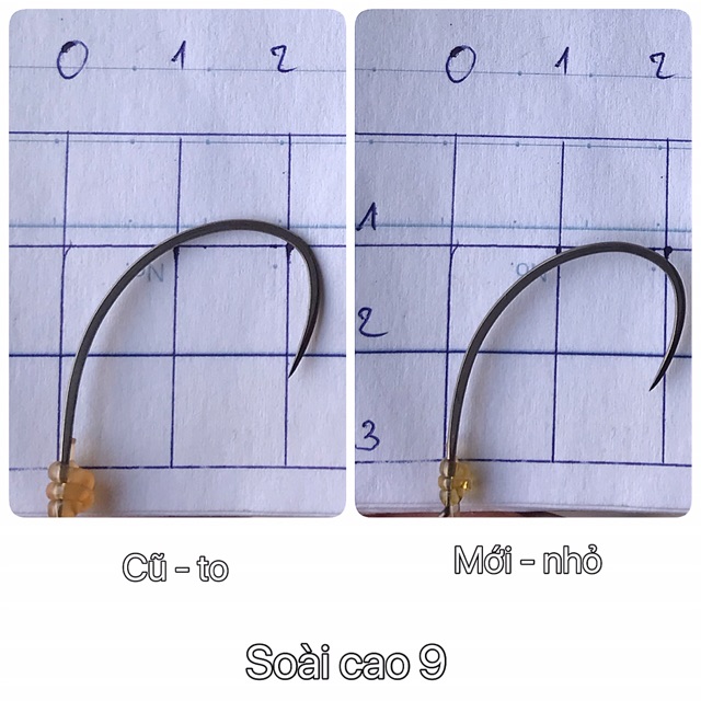 Lưỡi câu lục soài cao 9