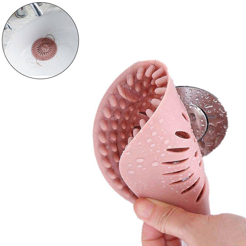 Miếng Lọc Silicone Chặn Tóc Cho Bồn Rửa Nhà Tắm
