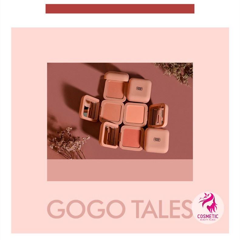 Phấn Má GOGO TALES Vỏ Hồng Pastel P51