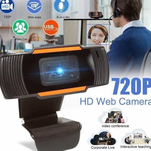 Webcam Zouya 720p Hd Tích Hợp Mic Cho Máy Tính Để Bàn / Laptop