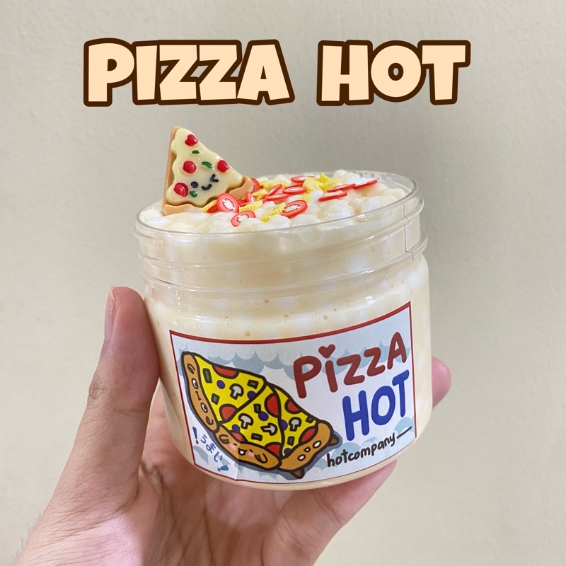 Slime XỐP bánh pizza nóng