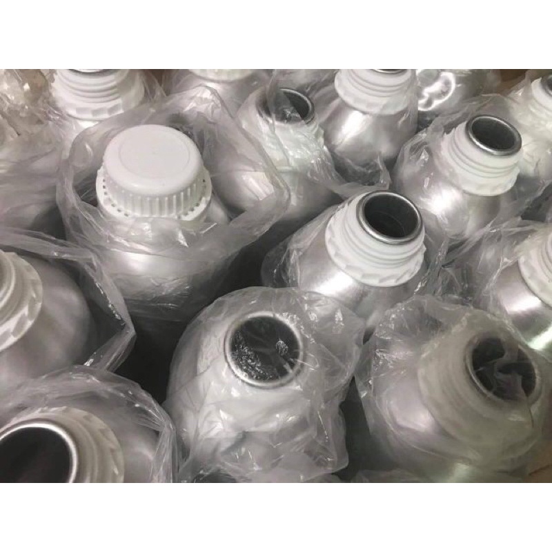 Vỏ Chai Nhôm 1000ml Đựng Tinh Dầu, Hoá Chất, Chất Lỏng