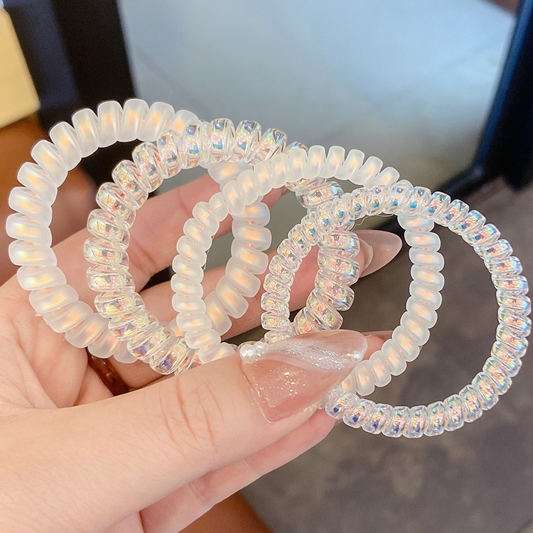 Dây cột tóc cao su không đường may với màu đẹp thiết kế độc đáo