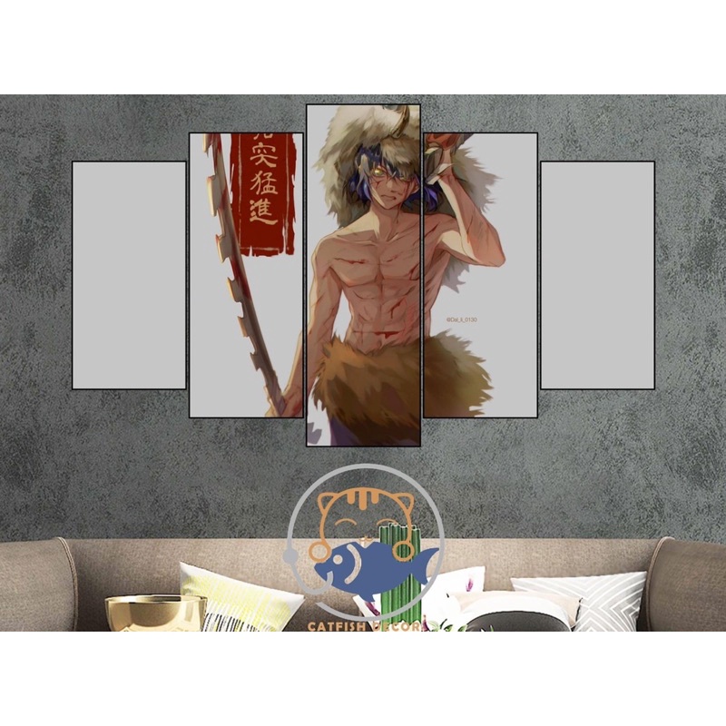 Tranh dán tường decor phòng KIMETSU NO YAIBA - DEMON SLAYER