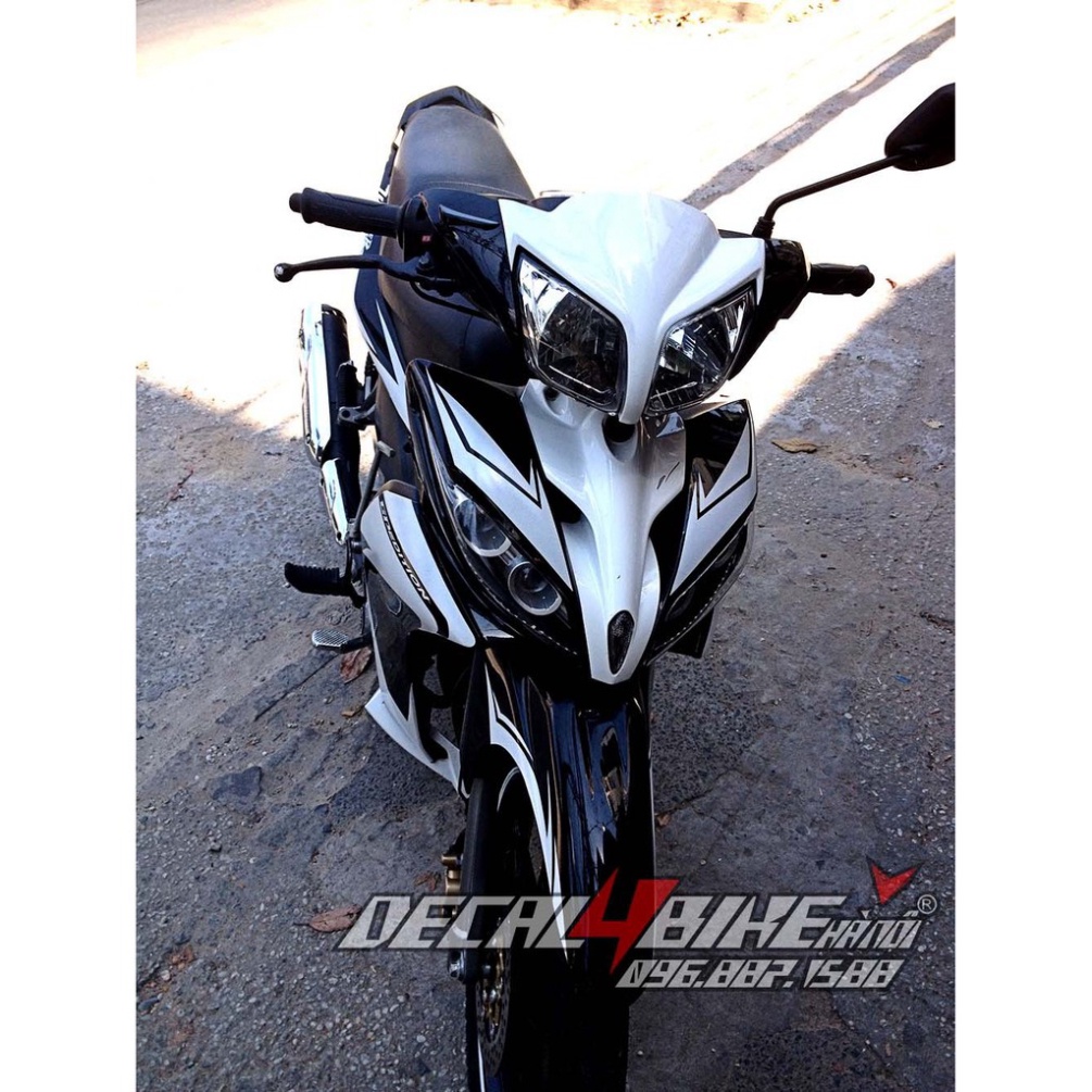 Gía sốc  Tem trùm xe JUPITER GP EDITION BLACK WHITE