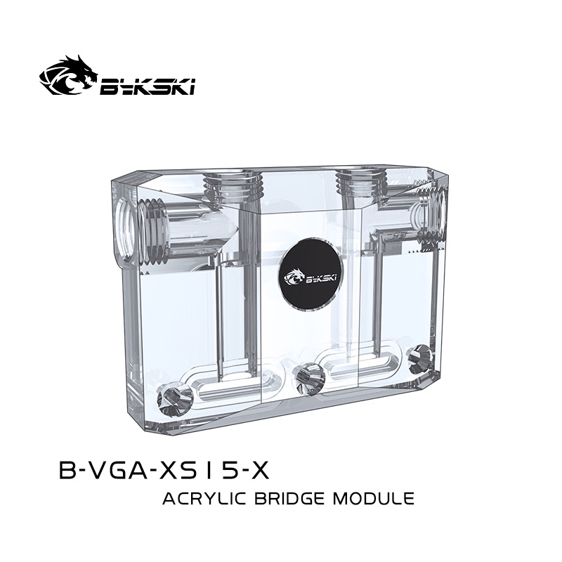 Mô Đun Hình Chữ L Bằng Acrylic Đa Chức Năng Cho GPU B-VGA-XS15-X