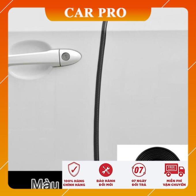 Nẹp viền cửa chữ U lõi thép chống va đập trầy xước cánh cửa ô tô - CAR PRO