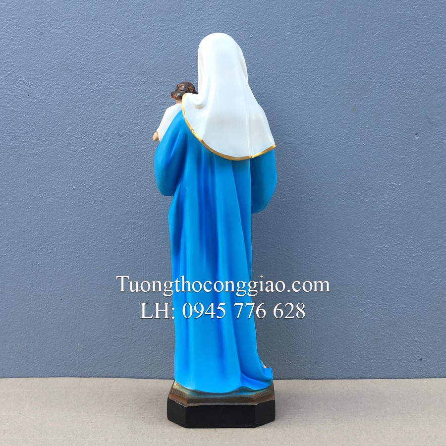 Tượng Đức Mẹ Mân Côi 50cm composite
