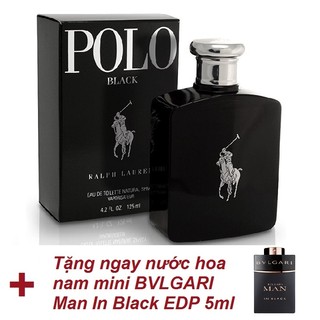 Nước Hoa Nam Ralph Lauren Polo Black Eau De Toilette 125ml