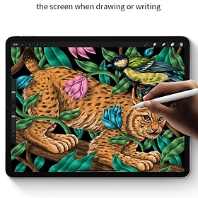 Bút Wiwu Pencil Pro 4 Đèn Led Dành Cho Ipad Có Chế Độ Tiết Kiệm Năng Lượng, Chống Tỳ Tay - Hàng Chính Hãng