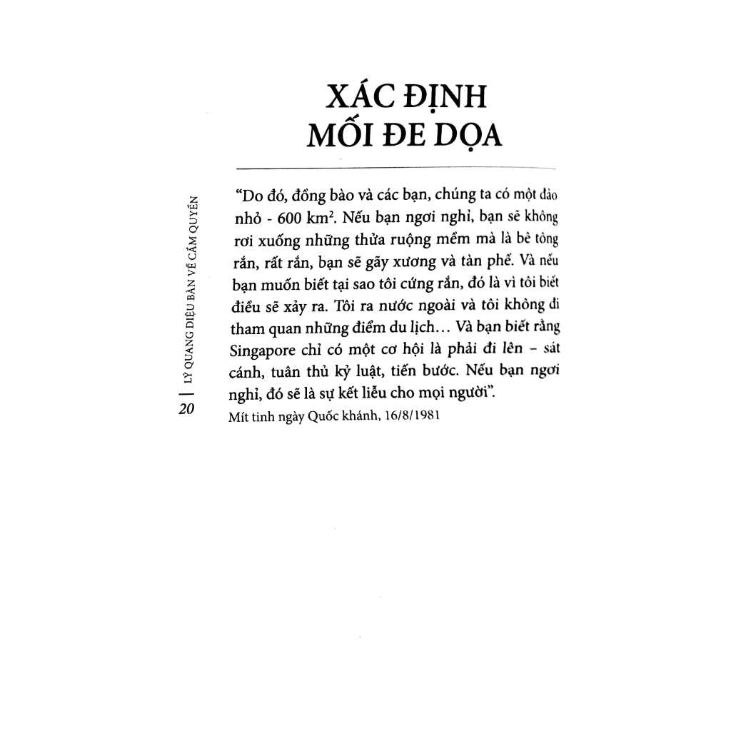 Sách - Lý Quang Diệu Bàn Về Cầm Quyền