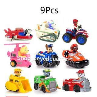 Bộ 9 Nhân Vật Đội Chó Cứu Hộ Paw Patrol