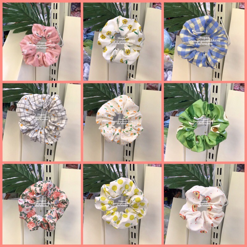 [NEW] Scrunchies xinh xắn 🍓🍓