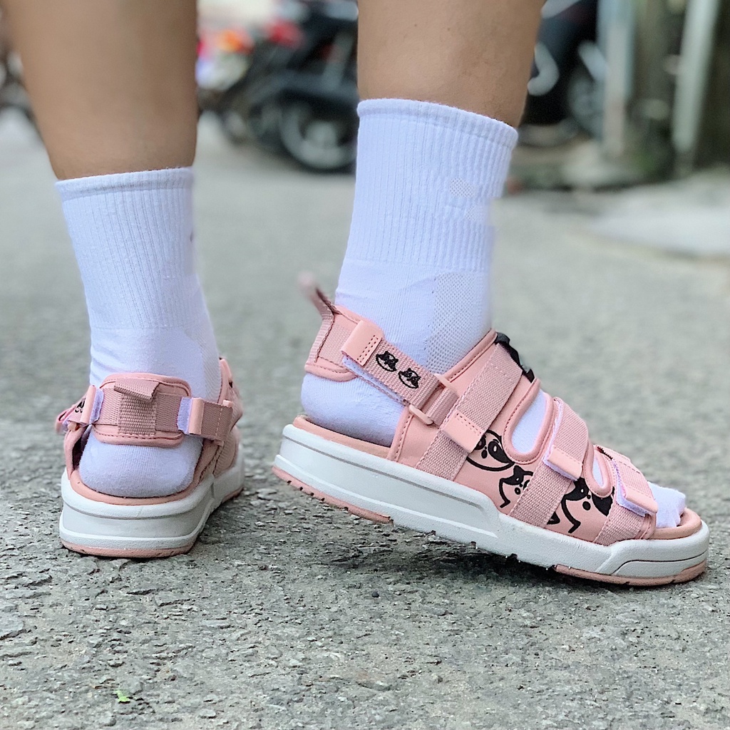 Sandal ZX 3121 nam nữ Raccoon Ver 1 - Pink White