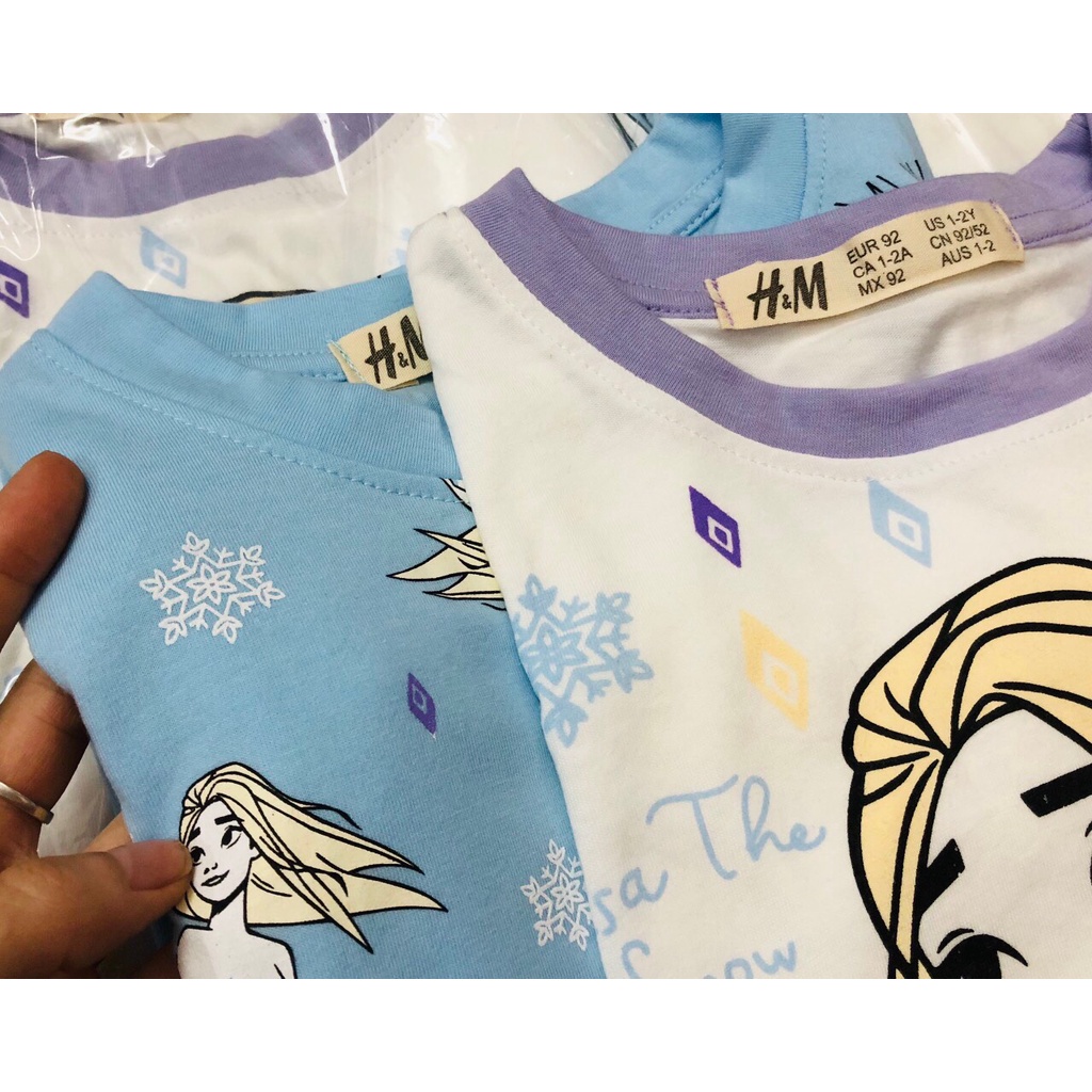 Set bộ cotton elsa bé thích mê