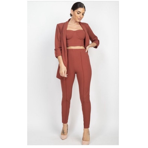 Set blazer 3 món dư xịn