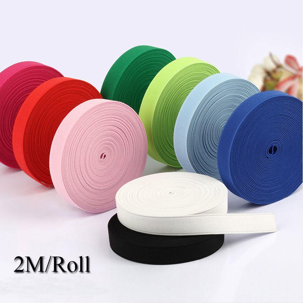 Cuộn Dây Thun Co Giãn 2M Nhiều Màu Sắc Dùng Để May Quần Áo