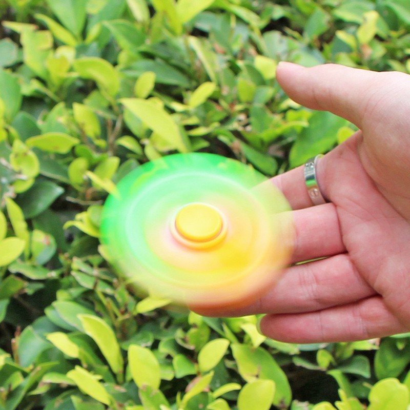 Pop It Móc khóa phong cách sao Fidget Spinner Fat Brain Sensory Simple Dimple Toy