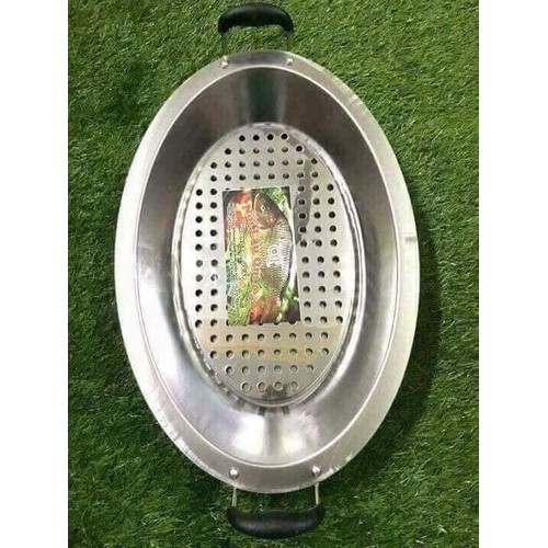 khay cá chép om dưa đun đc bếp từ