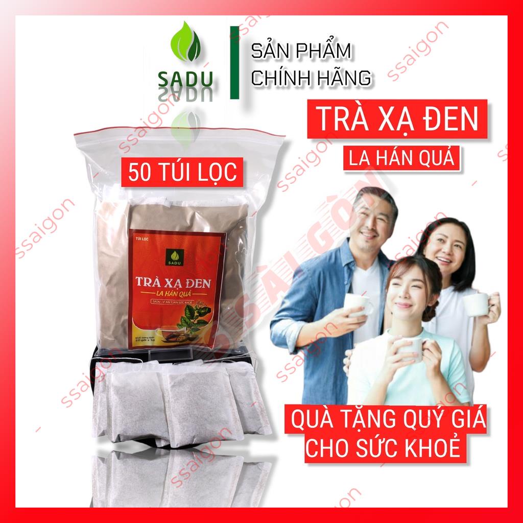 Lá xạ đen dùng ngay trà túi lọc 50 gói tiện dụng SADU 250g tốt cho sức khoẻ