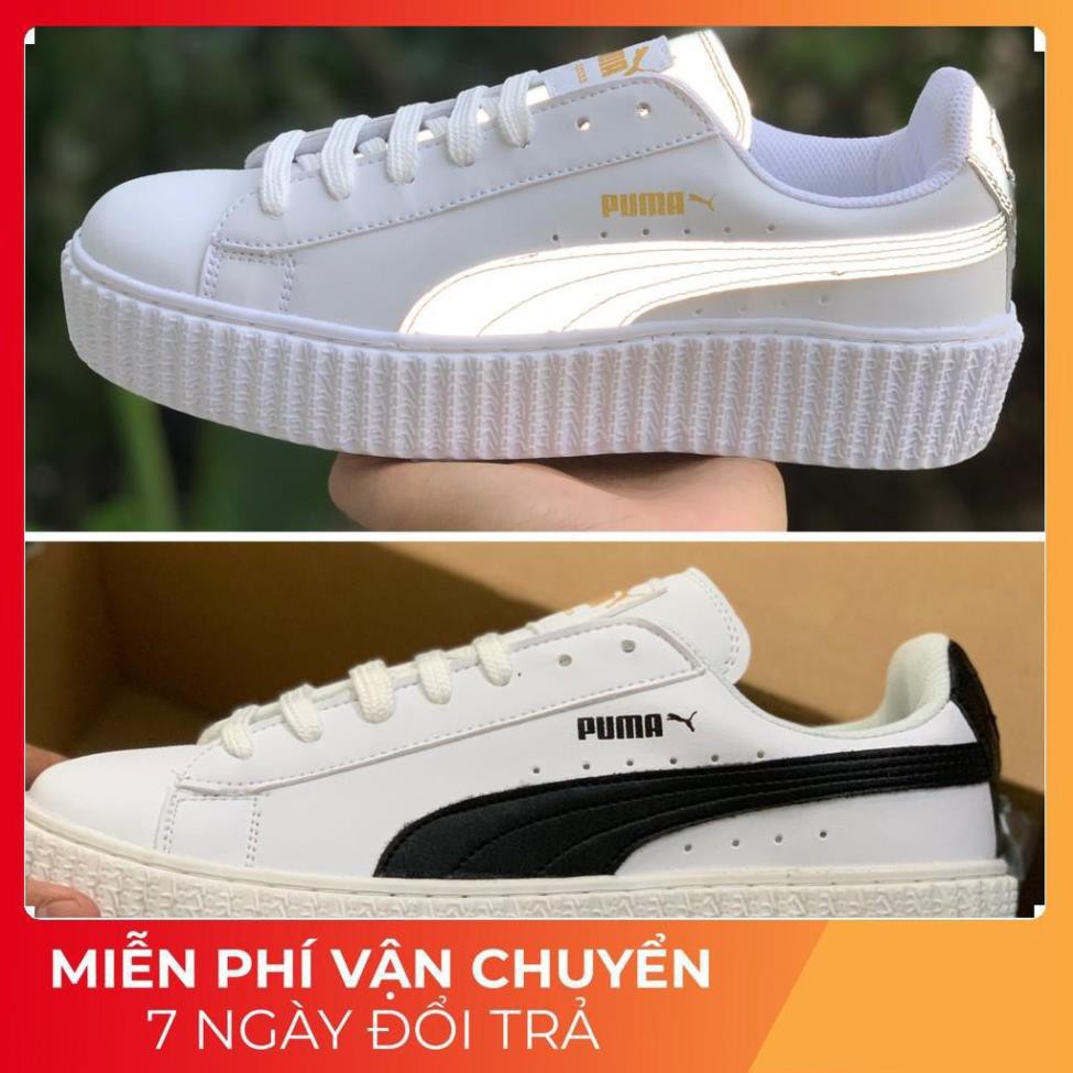 [Mã FAGREEN245 giảm tới 30K đơn 99K] GIÀY PUMA ĐEN, PHẢN QUANG HOT HIT