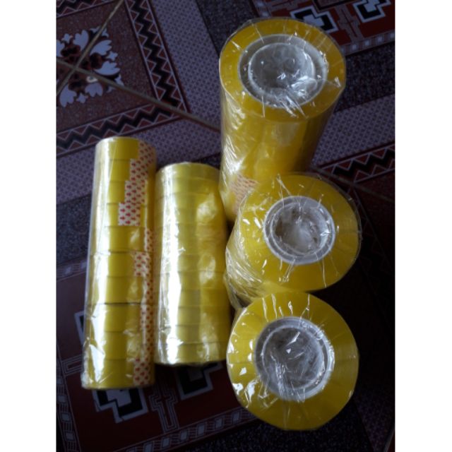 01 cây băng dính văn phòng 1,2 - 2cm (Mua 10 cây tặng 01 dao cắt)
