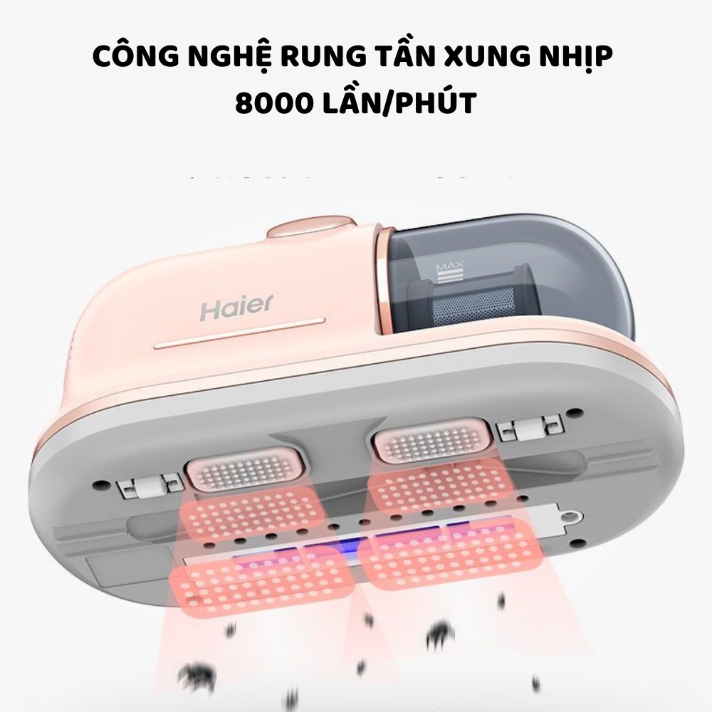 Máy Hút Bụi Cầm Tay , Hút Sạch Mọi Bụi Mịn, Chất Bám, Dùng Cho Đệm Ga Giường Sofa