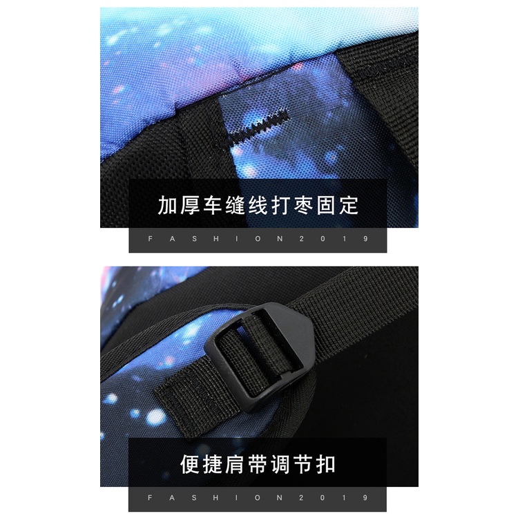 Ba lô Roblox học sinh túi đi học túi đựng hộp đựng bút chì túi đi học trẻ em in ba lô bộ ba mảnh