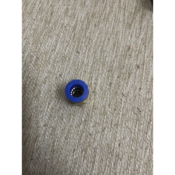 Đầu nối nhanh ống phi 10 zen đồng 17mm