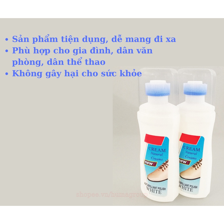 Chai xịt tẩy trắng giày dép túi xách Plac - ĐẦU LAU LÔNG CHẢI