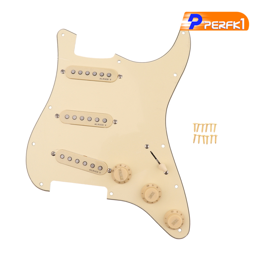 1 Lớp Màu Vàng Alnico Trước Khi Gảy Đàn Guitar Điện