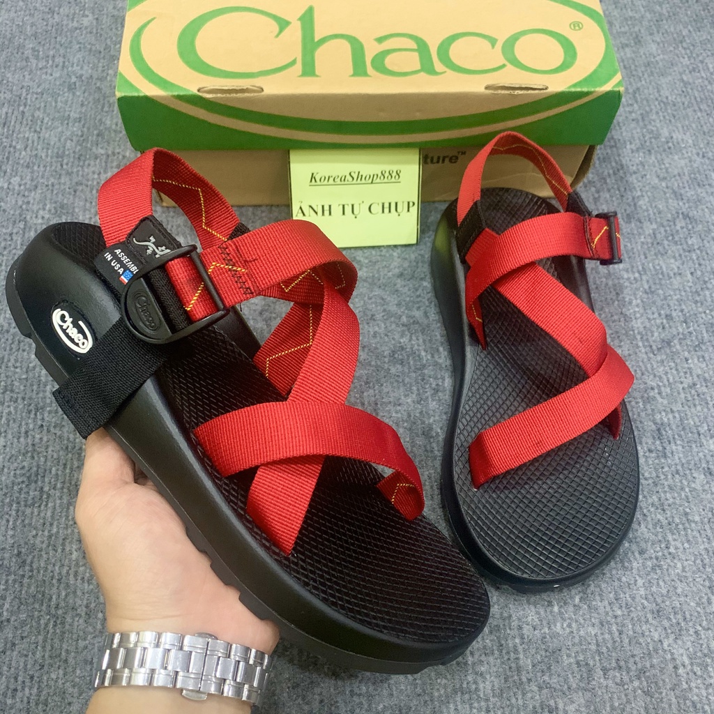 Dép Xăng Đan Nam Chaco Đế Cứng Quai Dù Mã D31