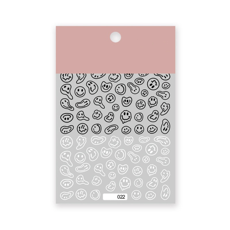 Miếng Dán Trang Trí Móng Tay Họa Tiết Hoạt Hình Gấu Trúc / Thỏ / Cherry Dễ Thương